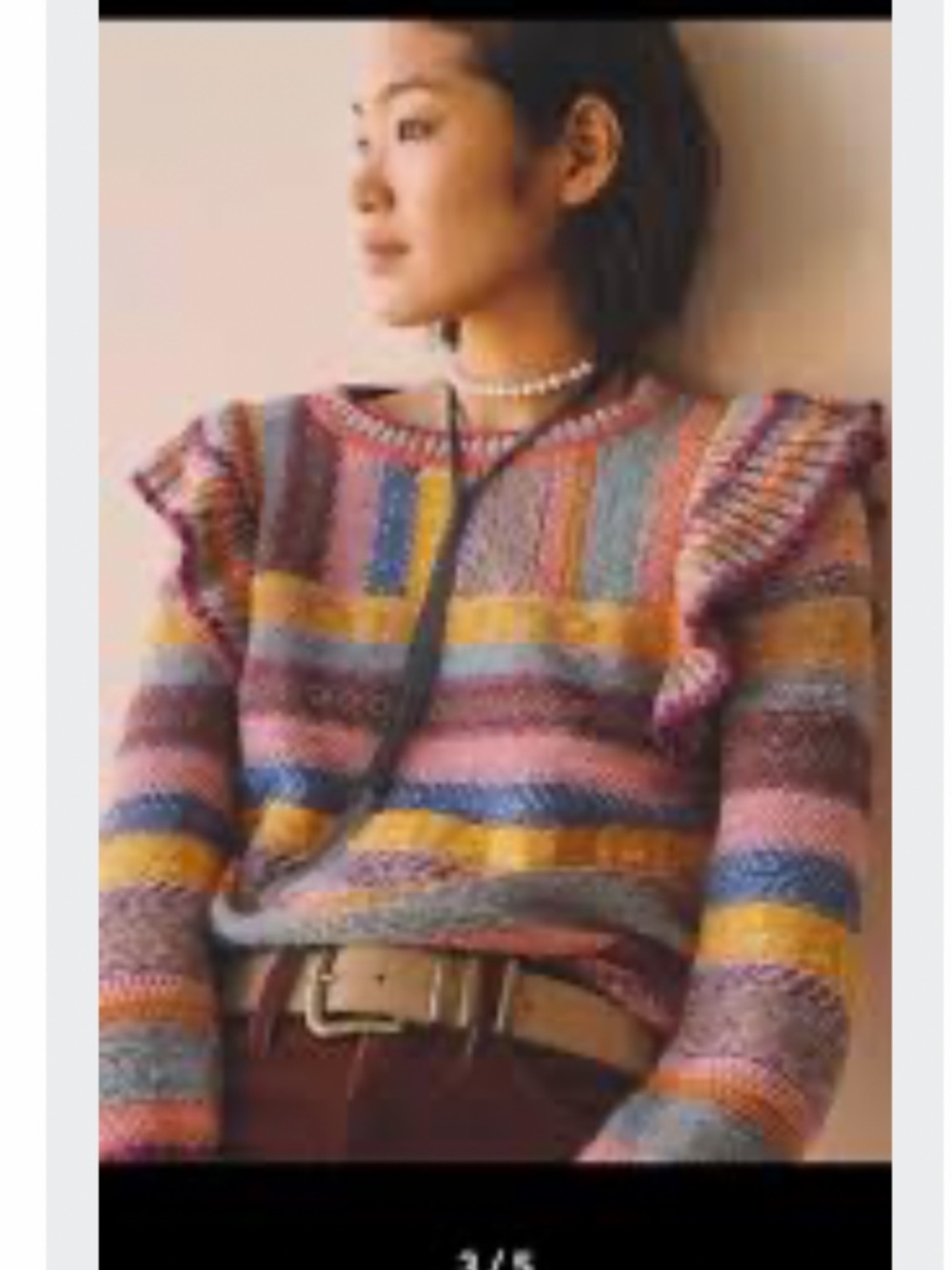 Pilcro Multicolored Sweater in Size XXS